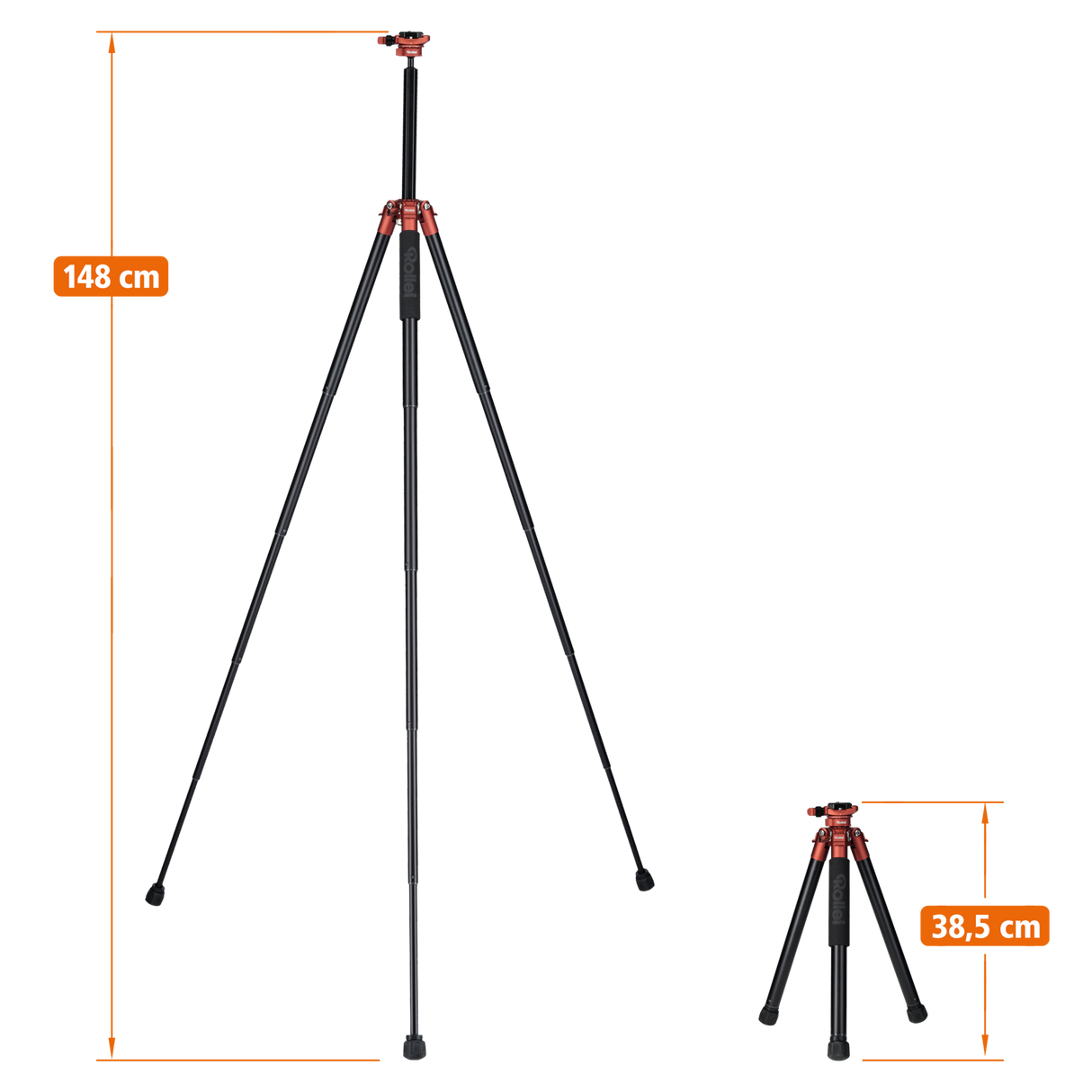 City Traveler Mark II - Aluminium Stativ