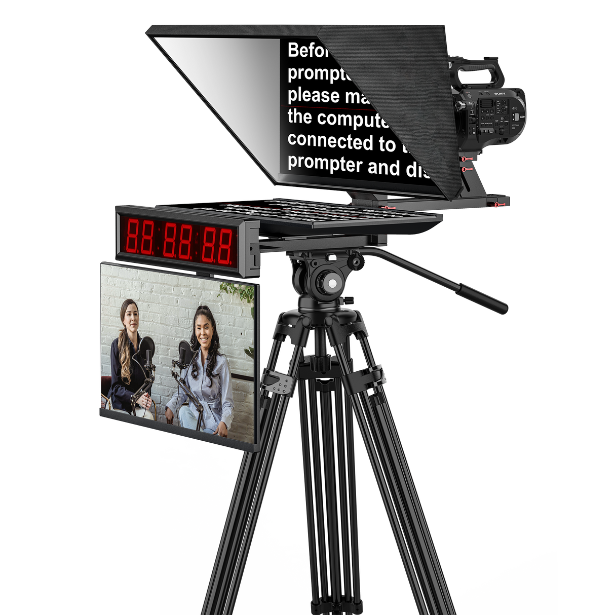 Desview DT-Serie | Teleprompter mit Full-HD-Monitore in 20" oder 22"