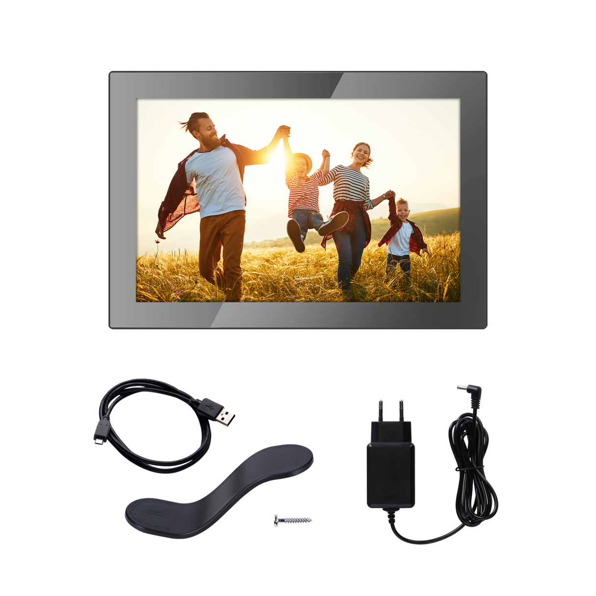 Smarter Bilderrahmen | 10" Diagonale | Wifi | App Steuerung | Spiegel | Modell 101