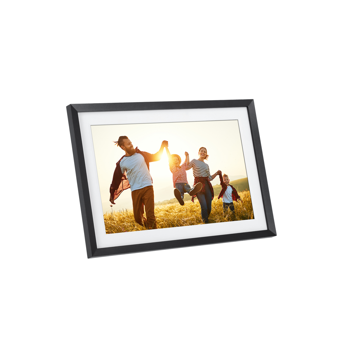 Smarter Bilderrahmen | 10" Diagonale | Wifi | App Steuerung | Atmosphere Light | Modell 104