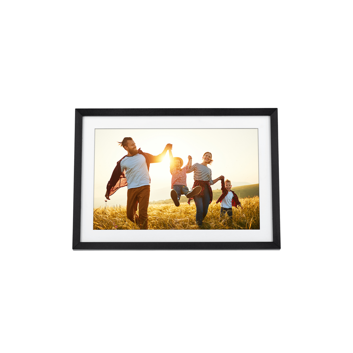 Smarter Bilderrahmen | 10" Diagonale | Wifi | App Steuerung | Atmosphere Light | Modell 104