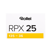 RPX Schwarzweiß-Negativfilm | 35 mm & Rollfilm | ISO 25 / 100 / 400